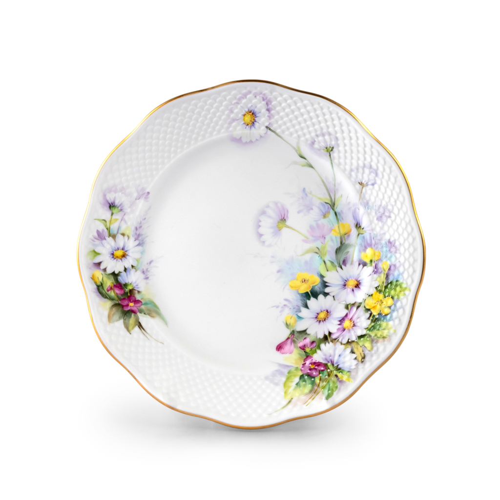 Tea service for 6 persons decorated in M-BM (Limited)