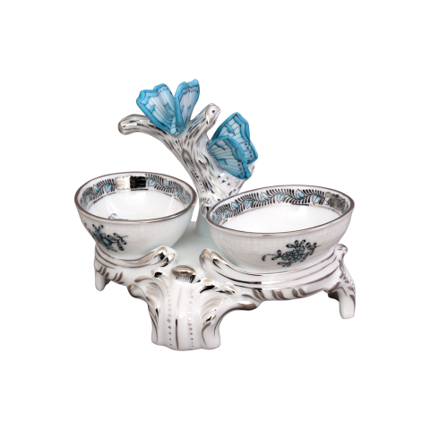 Só- és borstartó, lepkefogóval