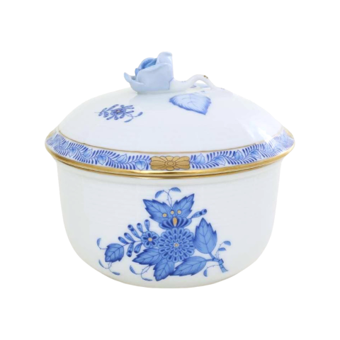 Cukortartó, rózsafogóval