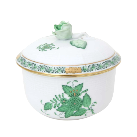 Cukortartó, rózsafogóval