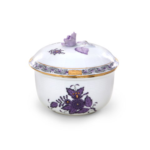 Cukortartó, rózsafogóval