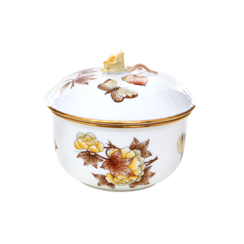 Cukortartó, rózsafogóval