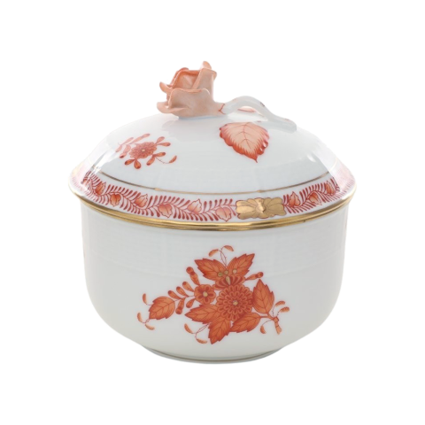 Cukortartó, rózsafogóval