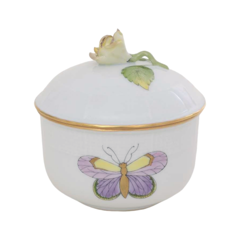 Cukortartó, rózsafogóval