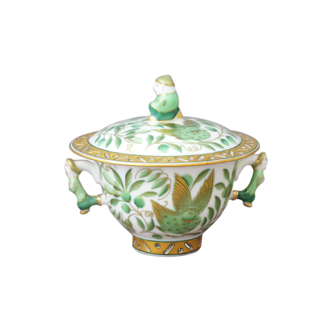 Cukortartó, mandarinfogóval