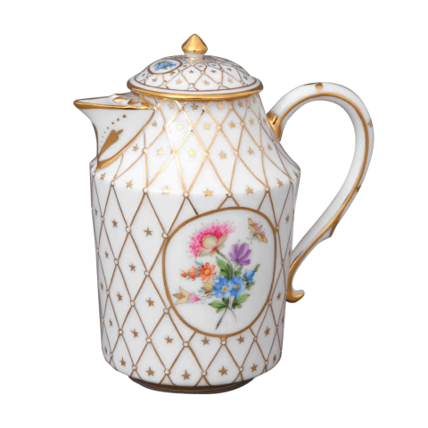 Kávéskanna, gombfogóval