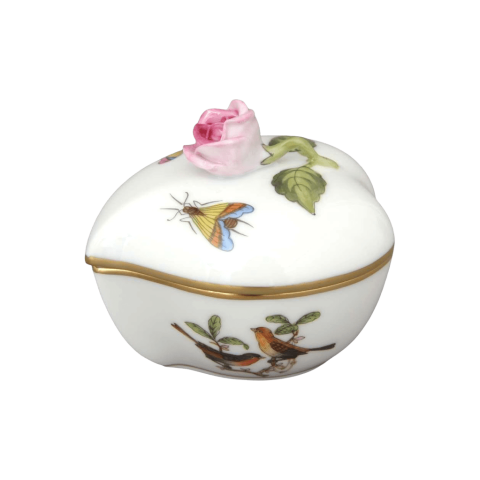 Bonbonier, rózsafogóval