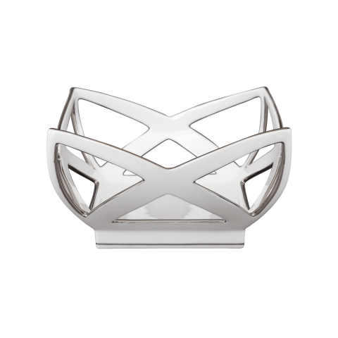 Dísztál, gótikus áttöréssel, közepes