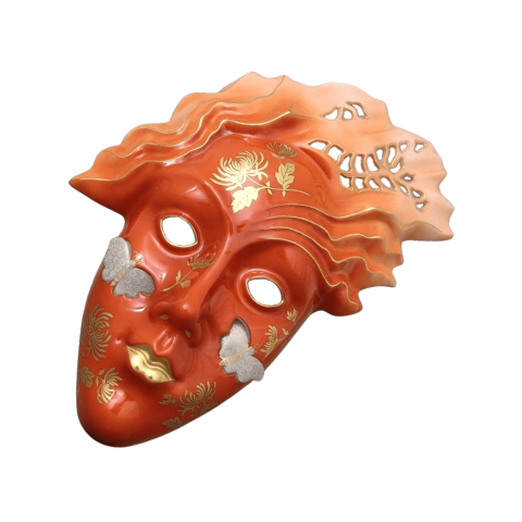 Álarc, arcon pillangó nyitás, haj áttört