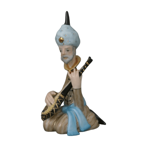 Perzsa muzsikus, gitárral