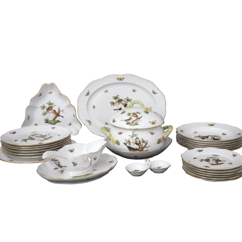 Étkészlet 6 személyre RO dekorral