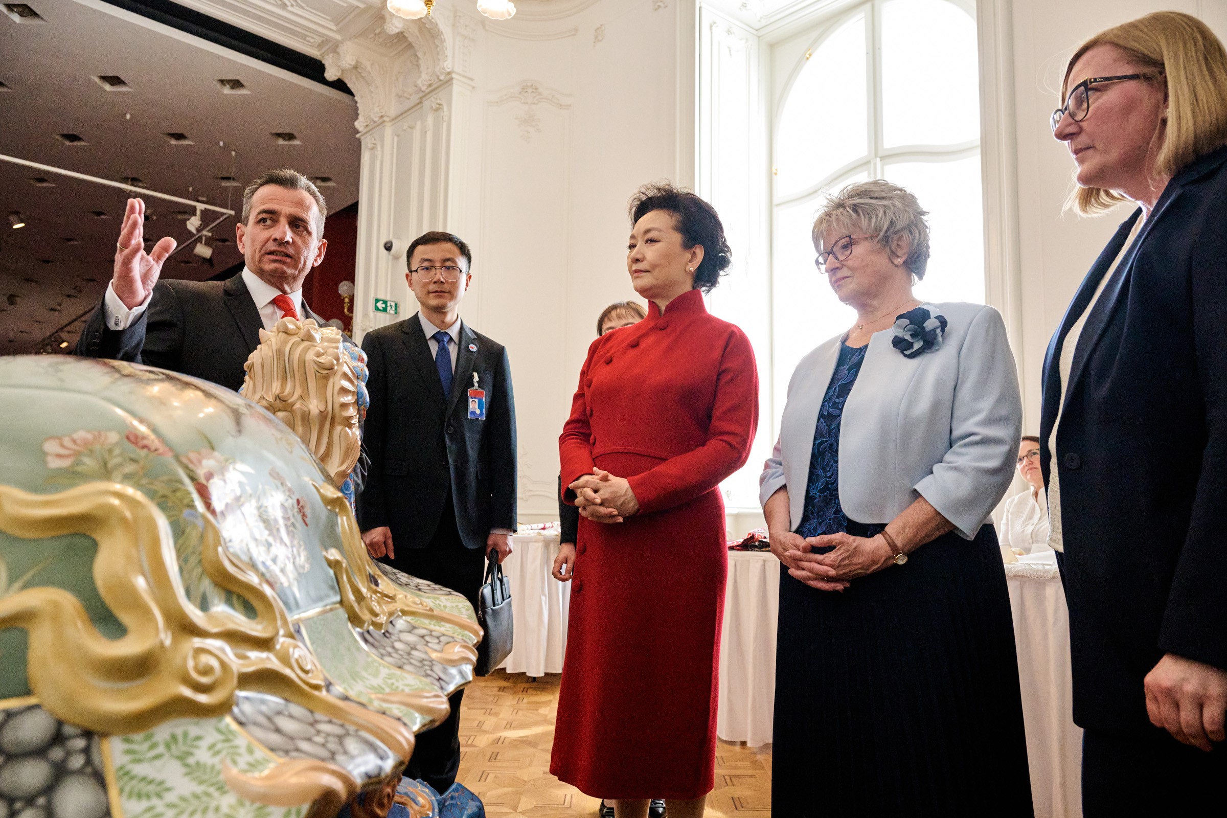 Exkluzív Herendi porcelán bemutató a Budai Várban